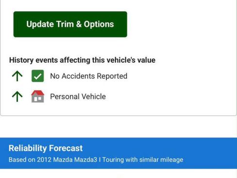 Used 2012 MAZDA MAZDA3 i Touring FWD image 16