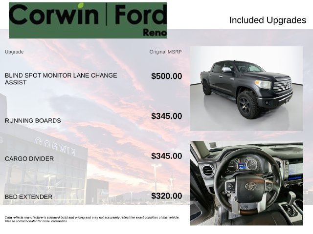 Used 2015 Toyota Tundra Platinum AWD/4WD image 3