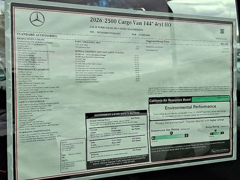 Used 2026 Mercedes-Benz Sprinter 2500 image 23