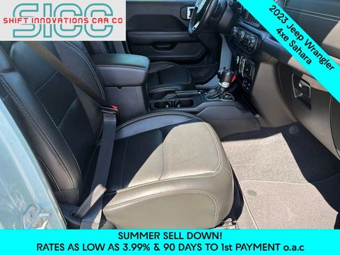 Used 2023 Jeep Wrangler Unlimited Sahara w/ Cold Weather Group AWD/4WD image 15