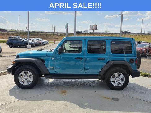 Used 2020 Jeep Wrangler Unlimited Sport S w/ Sun And Sound Package image 6