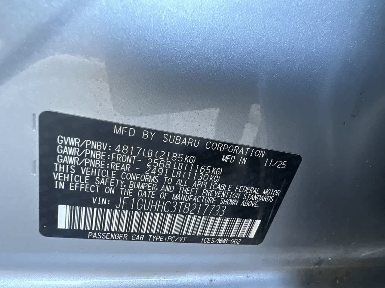 Certified 2026 Subaru Impreza RS AWD/4WD image 29