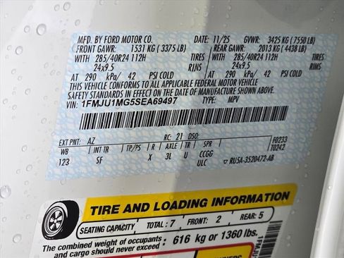 New 2025 Ford Expedition Platinum w/ Platinum Ultimate Package image 28