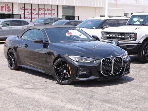 Used 2021 BMW 430i Convertible w/ M Sport Package RWD image 2