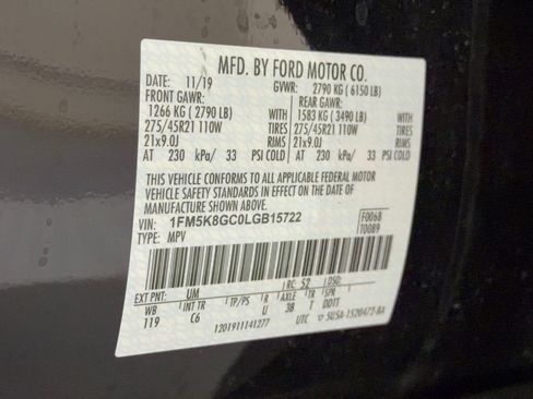 Used 2020 Ford Explorer ST w/ ST Street Pack AWD/4WD image 31