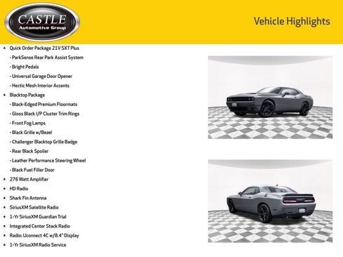 Used 2018 Dodge Challenger SXT Plus image 7