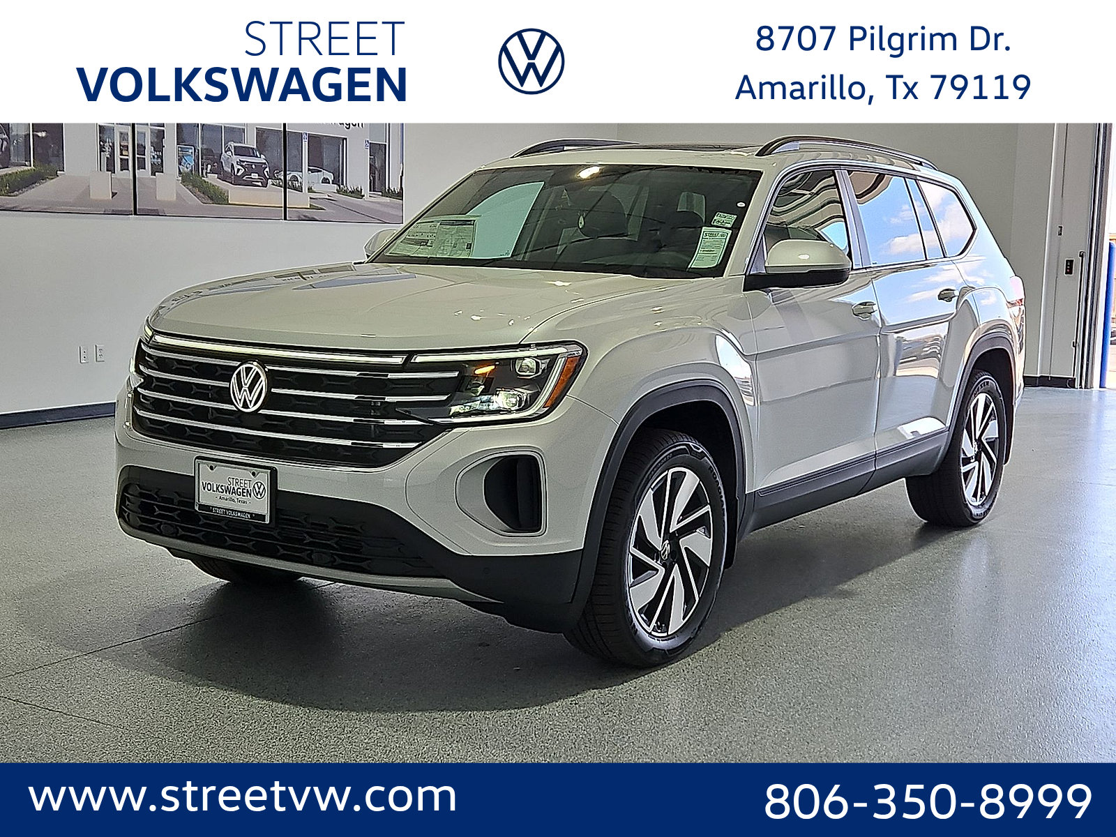 New 2026 Volkswagen Atlas SE FWD image 1