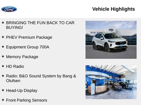 New 2025 Ford Escape SE w/ PHEV Premium Package image 2