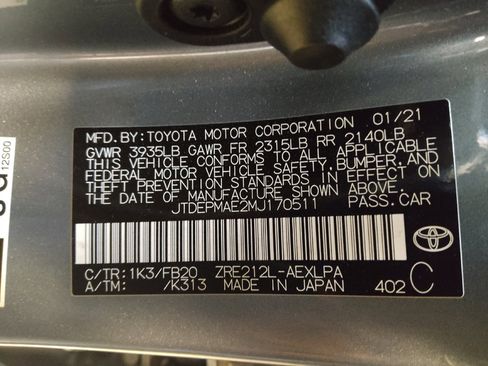 Used 2021 Toyota Corolla LE w/ Carpet Mat Package (TMS) FWD image 33