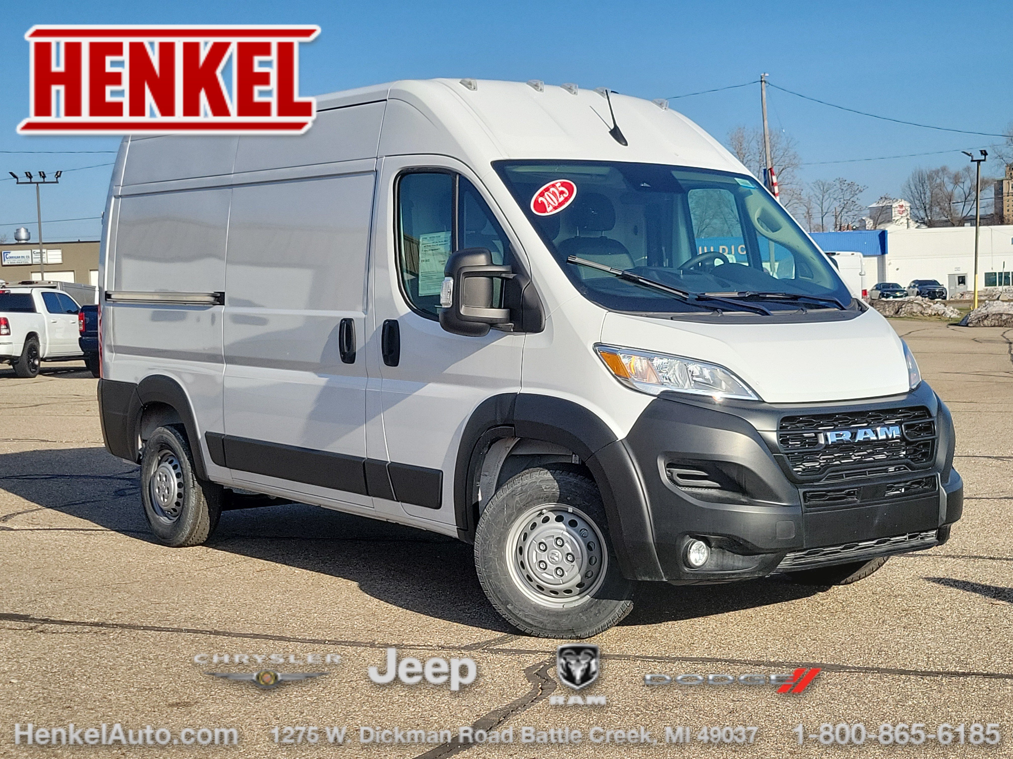 Used 2025 RAM ProMaster 2500 w/ Convenience Group FWD image 1