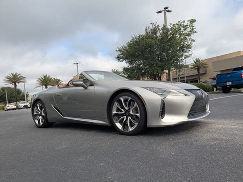 Certified 2021 Lexus LC 500 Convertible w/ Touring Package RWD image 2