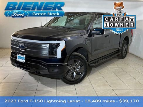Used 2023 Ford F150 Lightning Lariat w/ Equipment Group 511A High image 1