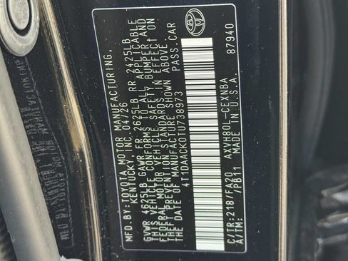 Used 2026 Toyota Camry LE FWD image 31