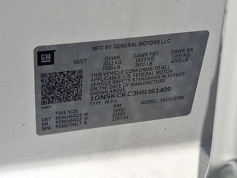 Used 2017 Chevrolet Tahoe Premier AWD/4WD image 22