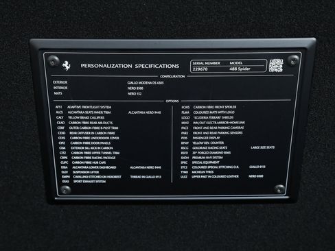 Certified 2018 Ferrari 488 Spider image 36