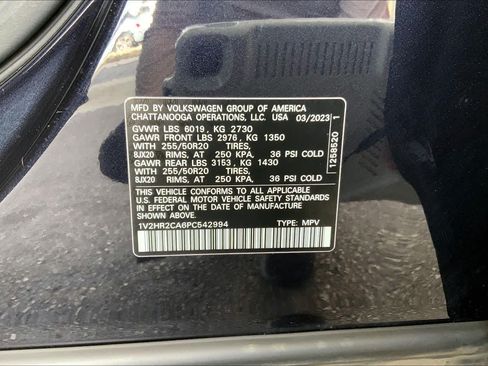 Used 2023 Volkswagen Atlas SE w/ Black Wheel Package AWD/4WD image 34