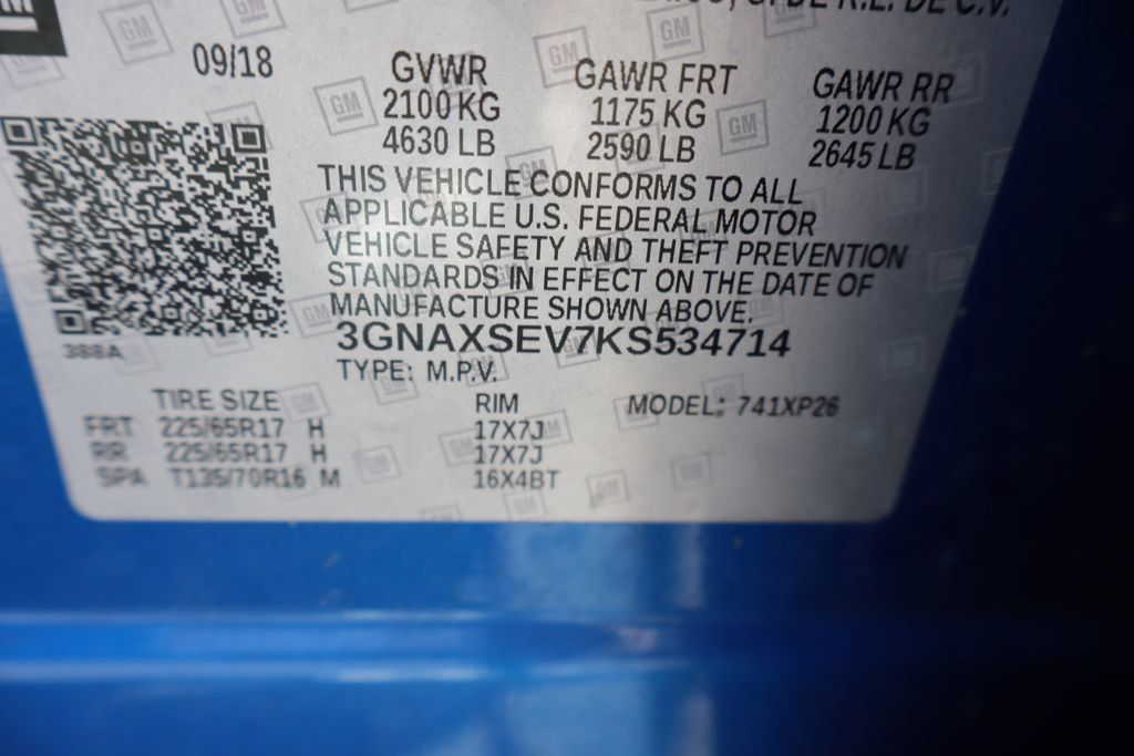 Used 2019 Chevrolet Equinox LS w/ LS Convenience Package AWD/4WD image 35