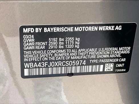 Used 2024 BMW 530i 530i w/ Convenience Package image 34