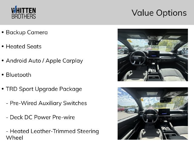 Used 2024 Toyota Tacoma TRD Sport w/ TRD Sport Upgrade Package AWD/4WD image 4