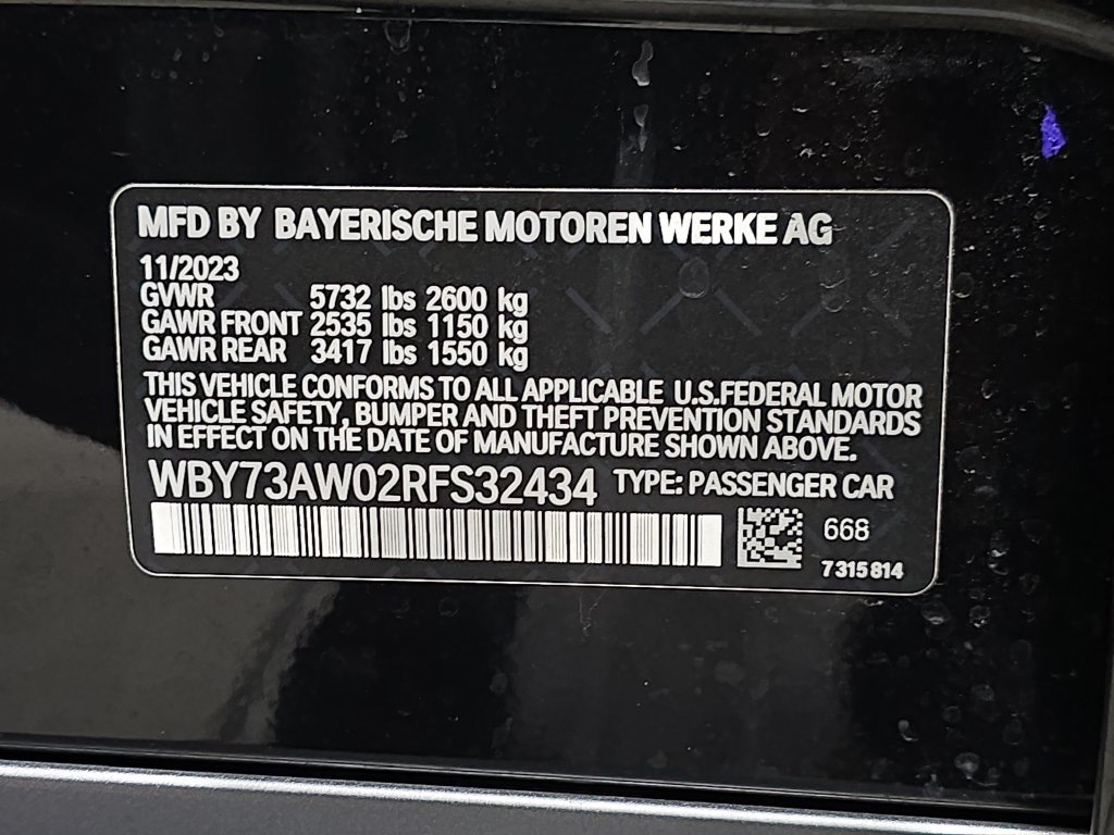 Certified 2024 BMW i4 eDrive40 w/ Convenience Package RWD image 34