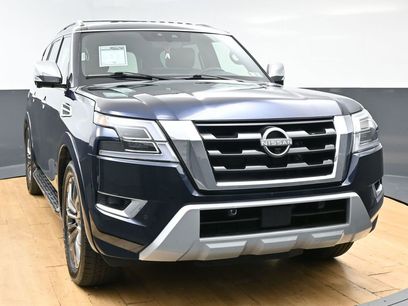 Used 2021 Nissan Armada Platinum w/ Captain's Chairs Package