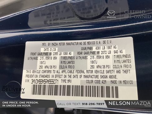 Used 2024 MAZDA CX-30 AWD 2.5 S w/ Select Sport Pkg image 74