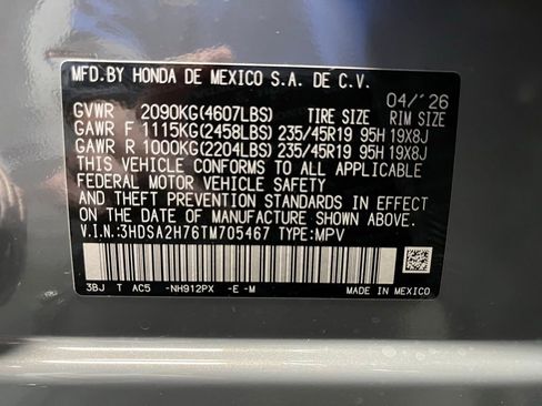 New 2026 Acura ADX A-Spec AWD/4WD image 23