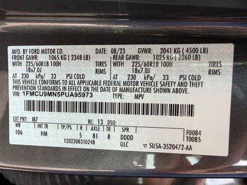 Used 2023 Ford Escape ST-Line w/ Tech Pack #1 image 48