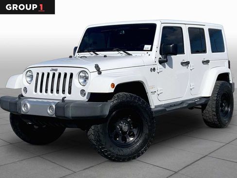 Used 2015 Jeep Wrangler Unlimited Sahara w/ Max Tow Package image 1