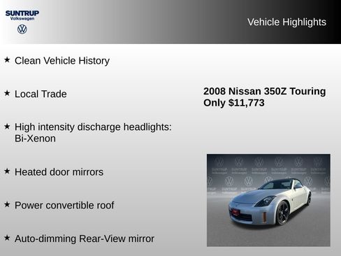 Used 2008 Nissan 350Z Touring image 8