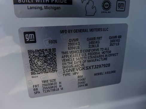 New 2026 Chevrolet Traverse LT w/ Midnight/Sport Edition image 31