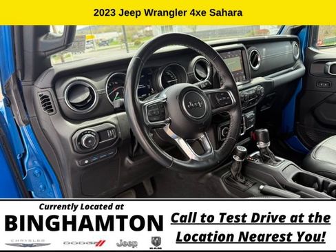 Used 2023 Jeep Wrangler Unlimited Sahara w/ Cold Weather Group AWD/4WD image 13