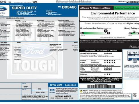Used 2021 Ford F250 XLT w/ Snow Plow Prep Package AWD/4WD image 54