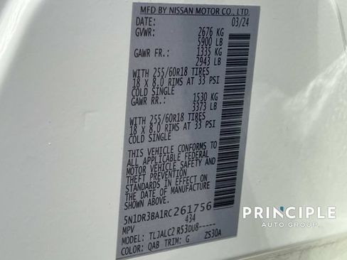 Used 2024 Nissan Pathfinder SV FWD image 37