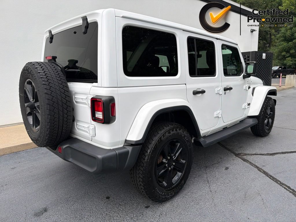 Certified 2021 Jeep Wrangler Unlimited Sahara AWD/4WD image 9