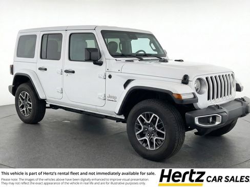 Used 2025 Jeep Wrangler Sahara image 1