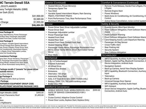 New 2026 GMC Terrain Denali AWD/4WD image 4