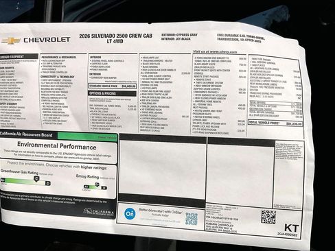 New 2026 Chevrolet Silverado 2500 LT w/ Trail Boss Package image 14