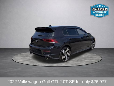 Used 2022 Volkswagen GTI SE FWD image 3
