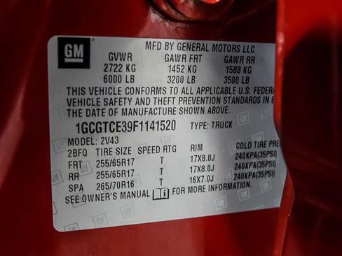 Used 2015 Chevrolet Colorado Z71 w/ LPO, Bed Protection Package AWD/4WD image 35