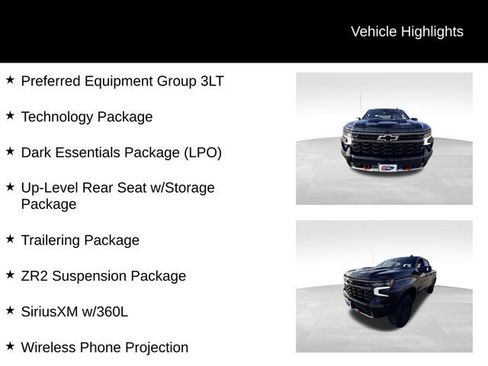 Used 2023 Chevrolet Silverado 1500 ZR2 w/ Technology Package image 13