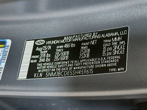 Certified 2025 Hyundai Tucson SEL AWD/4WD image 34