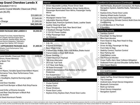 Used 2021 Jeep Grand Cherokee Laredo X image 7