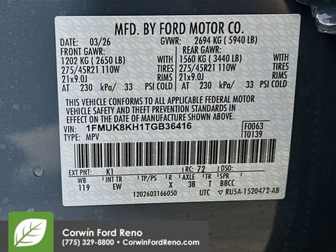New 2026 Ford Explorer ST-Line AWD/4WD image 37