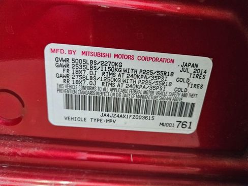 Used 2015 Mitsubishi Outlander GT AWD/4WD image 20