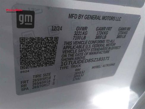 Used 2025 GMC Sierra 1500 SLT AWD/4WD image 9
