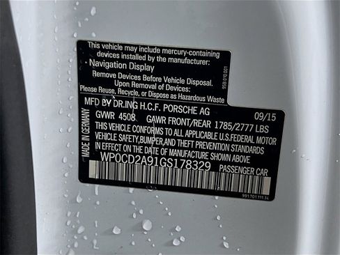 Certified 2016 Porsche 911 Turbo image 32