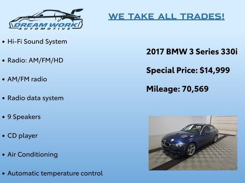 Used 2017 BMW 330i Sedan image 2