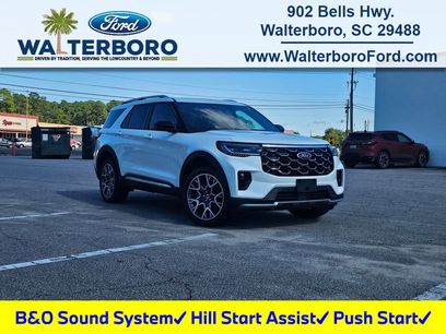 New 2025 Ford Explorer Platinum