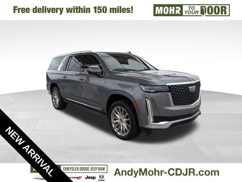 Used 2021 Cadillac Escalade ESV Premium Luxury w/ Driver Assist Tech Package image 1